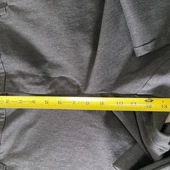 St. John's Bay Straight Leg Khaki Pants Women's 24W High Rise Gray Casual - Picture 10 of 13